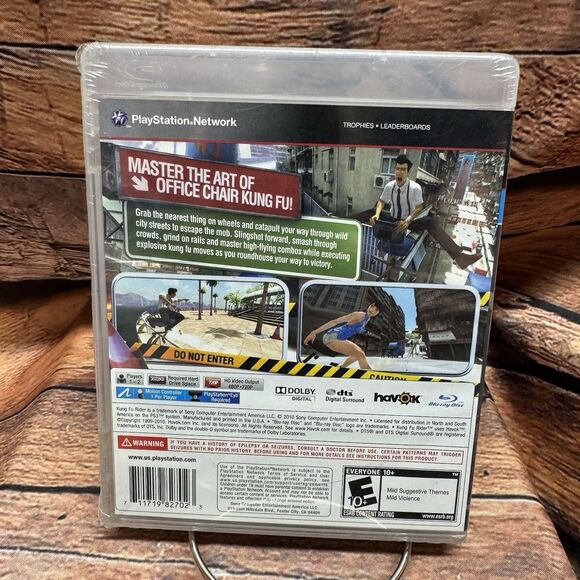 Kung Fu Rider PS3 Sony PlayStation 3 Video Game New Sealed Move Required - Picture 2 of 6